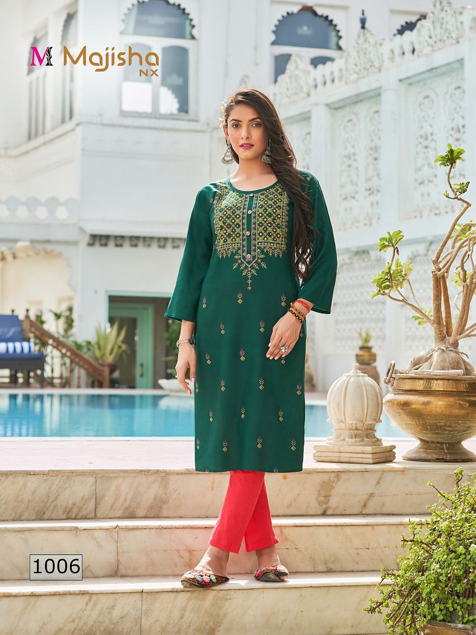 MASAKALI 1 Rayon Designer Fancy Regular Wear Latest Kurti Collection